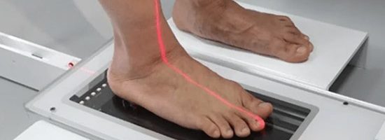 تفسیر نتایج اسکن کف پا