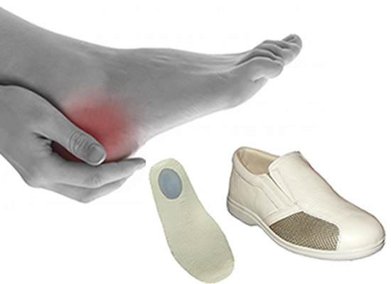 کفش طبی خار پاشنه